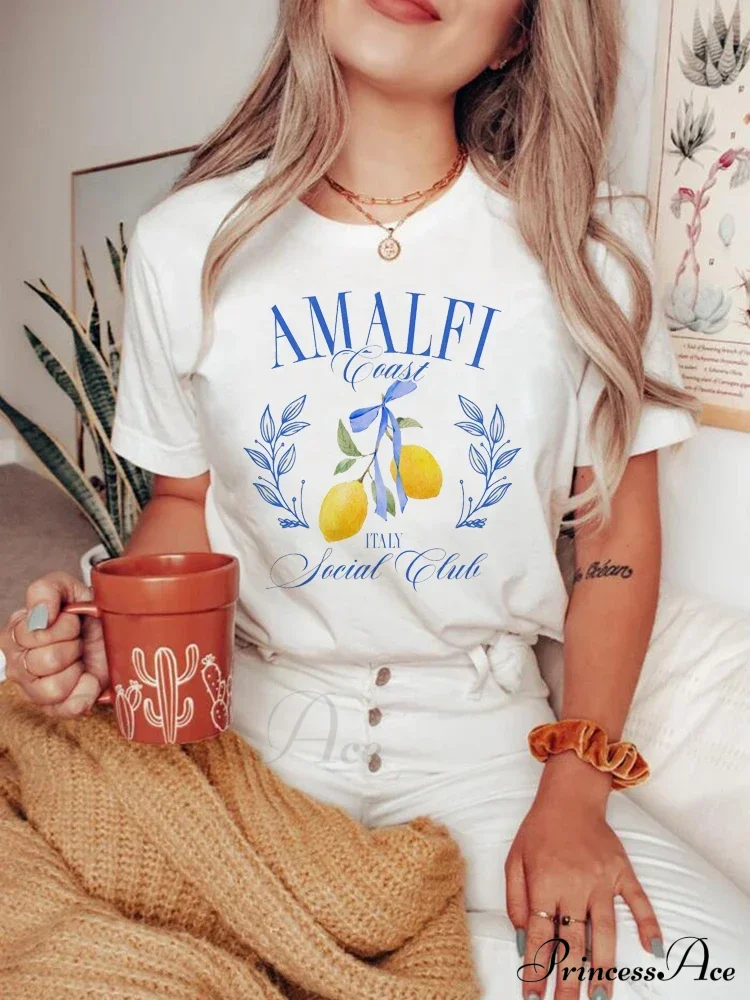 Amalfi Cost Stylish Graphic Tee - Image 3