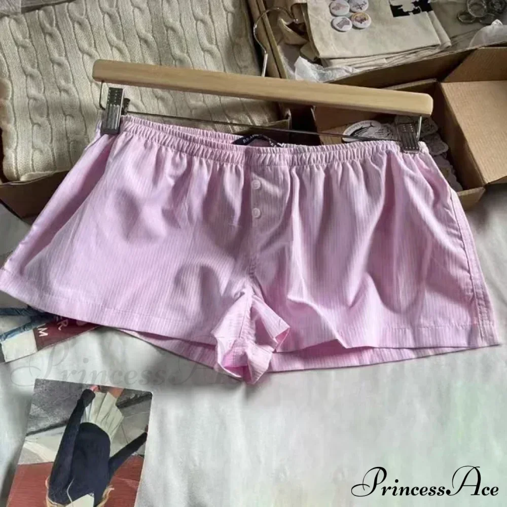Cotton Elastic Stylish Women's Boxer Shorts - Image 11
