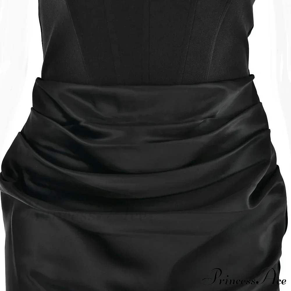 Satin Corset Stylish Maxi Dress - Image 24