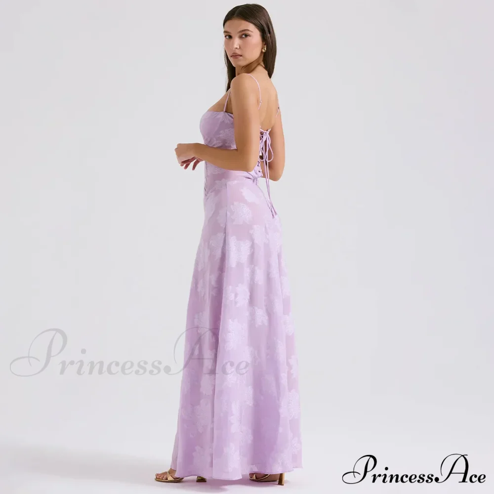 Floral Print Stylish Sheer Maxi Dress - Image 19