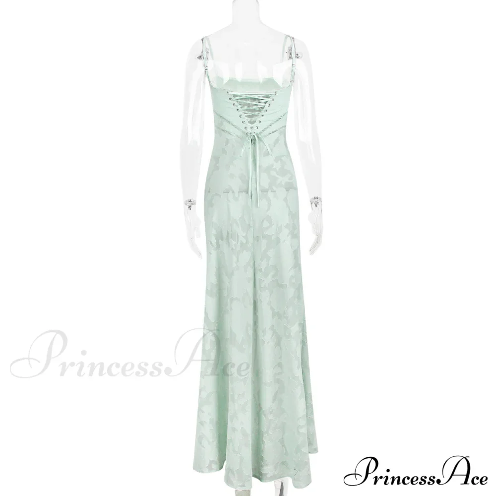 Floral Print Stylish Sheer Maxi Dress - Image 27