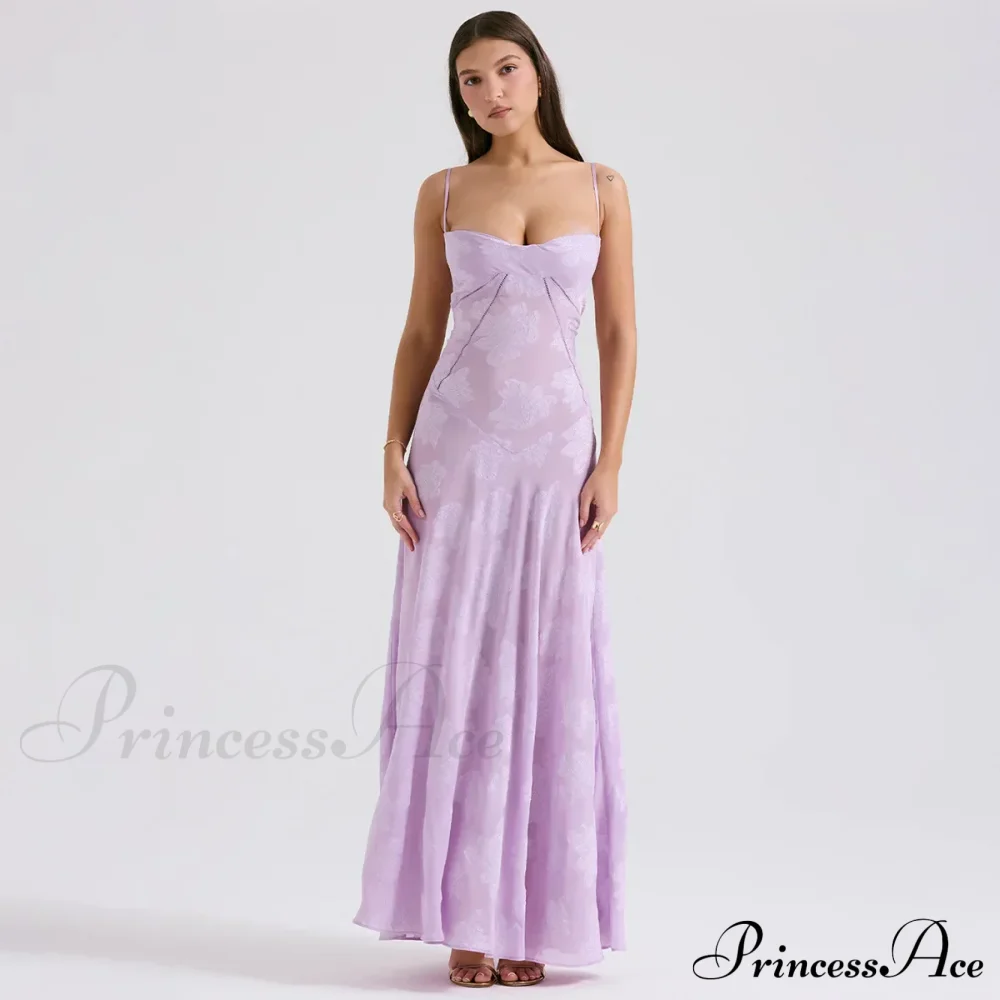 Floral Print Stylish Sheer Maxi Dress - Image 8