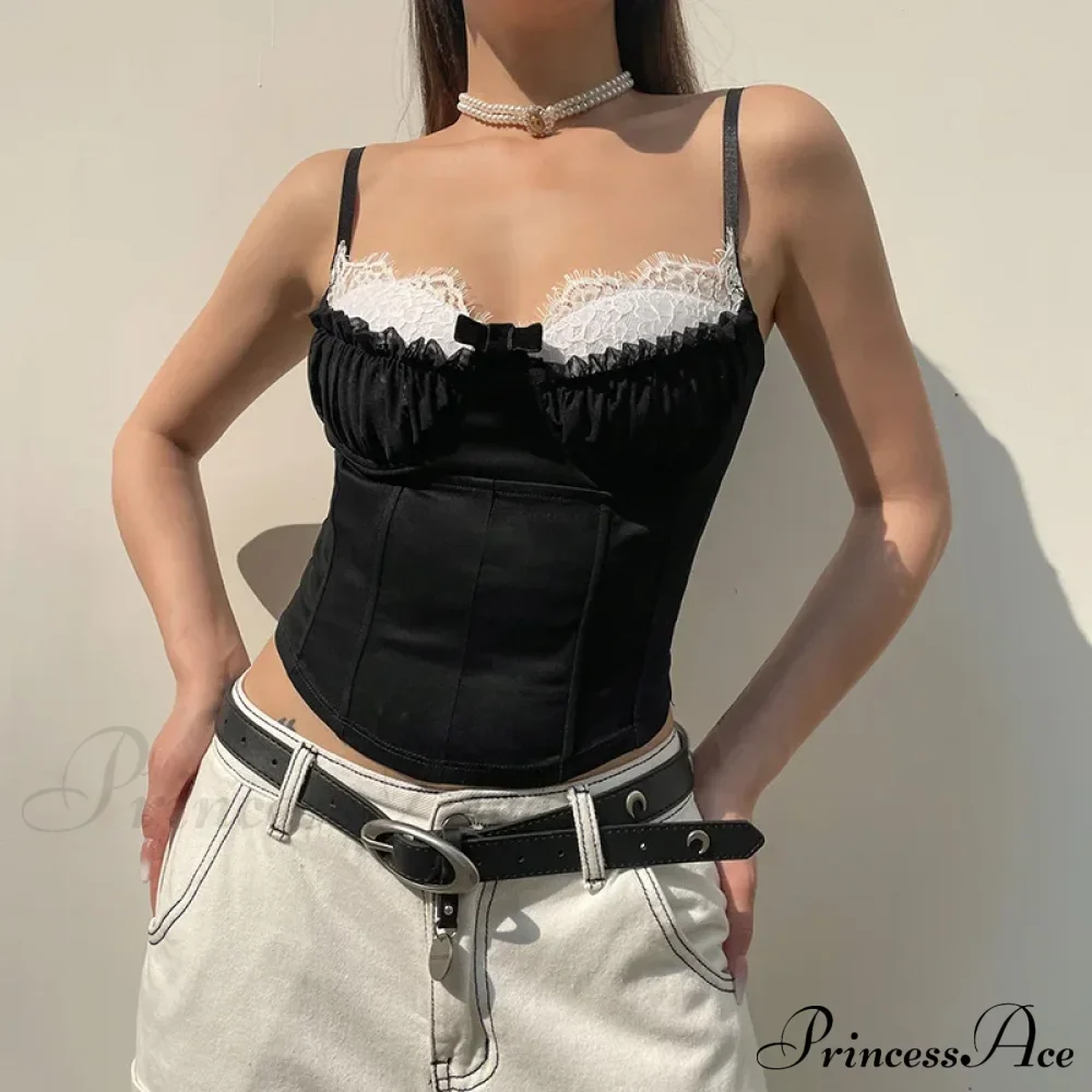 Ruched Patchwork Stylish Bustier Top - Image 8