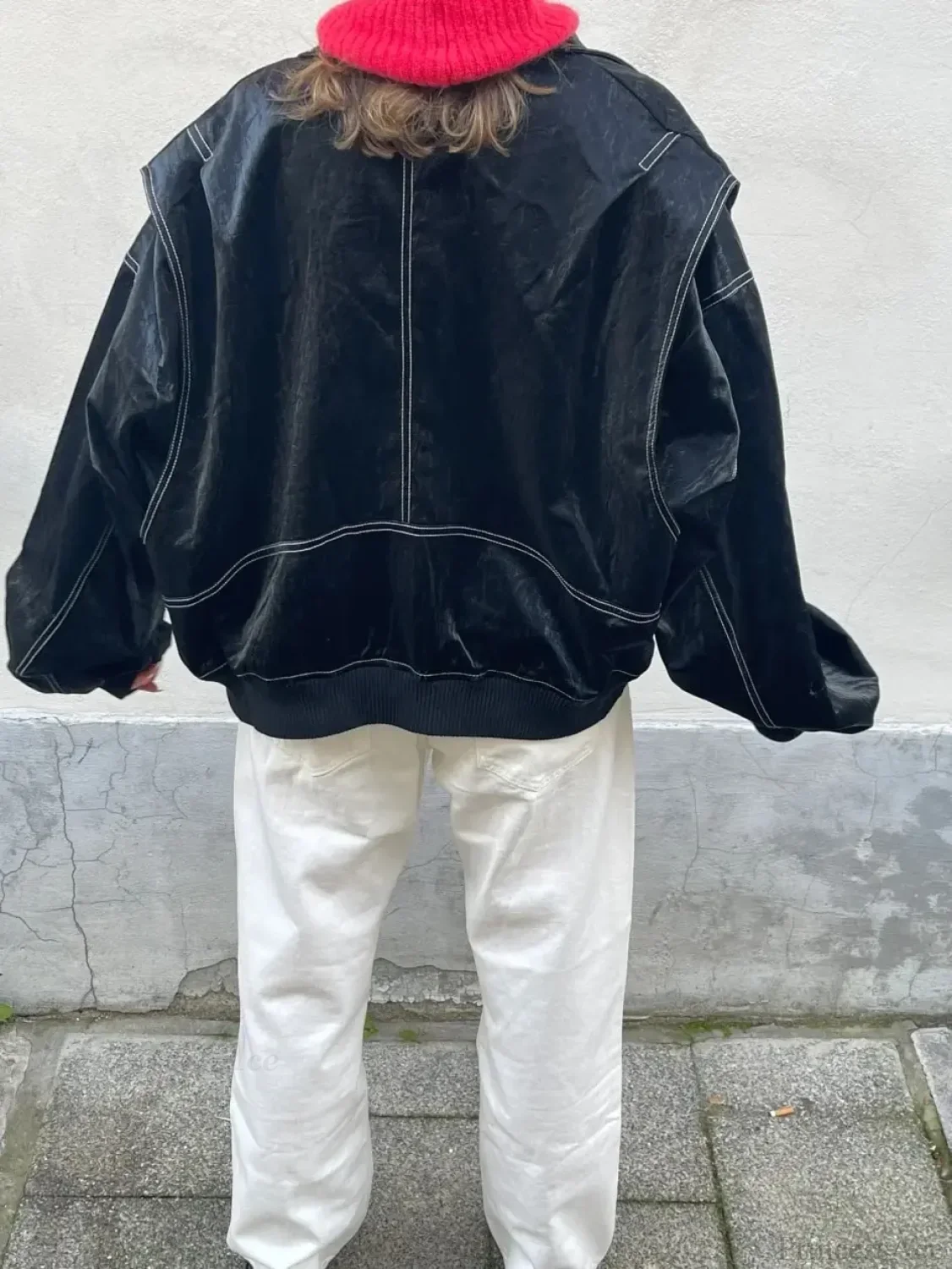 Collar Zipper Stylish Bomber Overshirt Jacket - Image 11