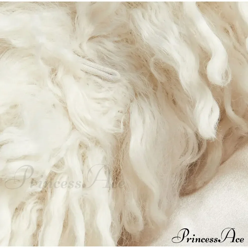 Faux Fur Stylish Fringe Coat - Image 14