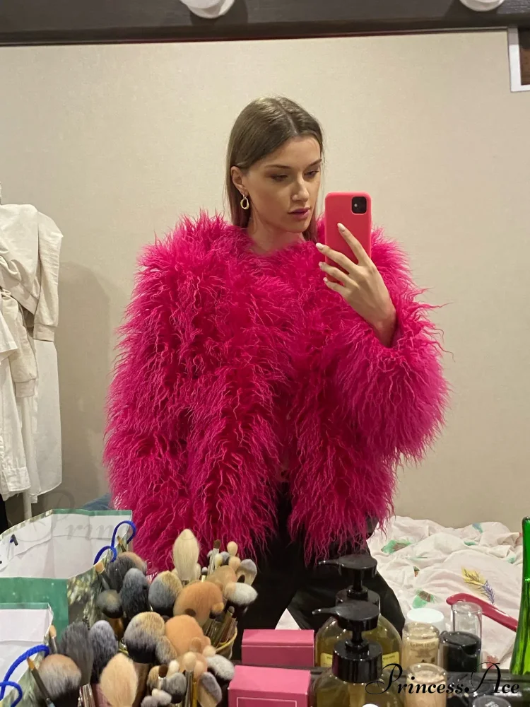 Fur Elegant Fringe Coat - Image 27