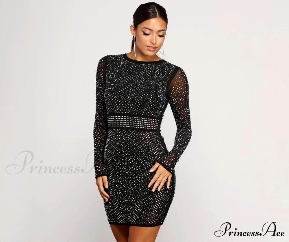 Seemingly Stunning Stylish Mini Dress