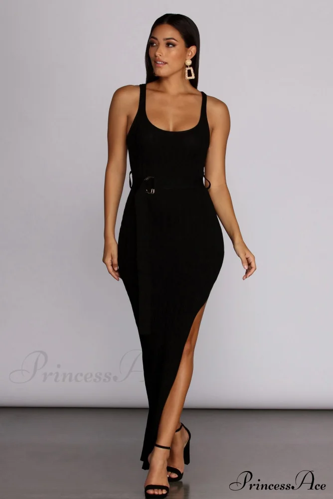 Seductive And Stylish Slinky Maxi Dress - Image 4
