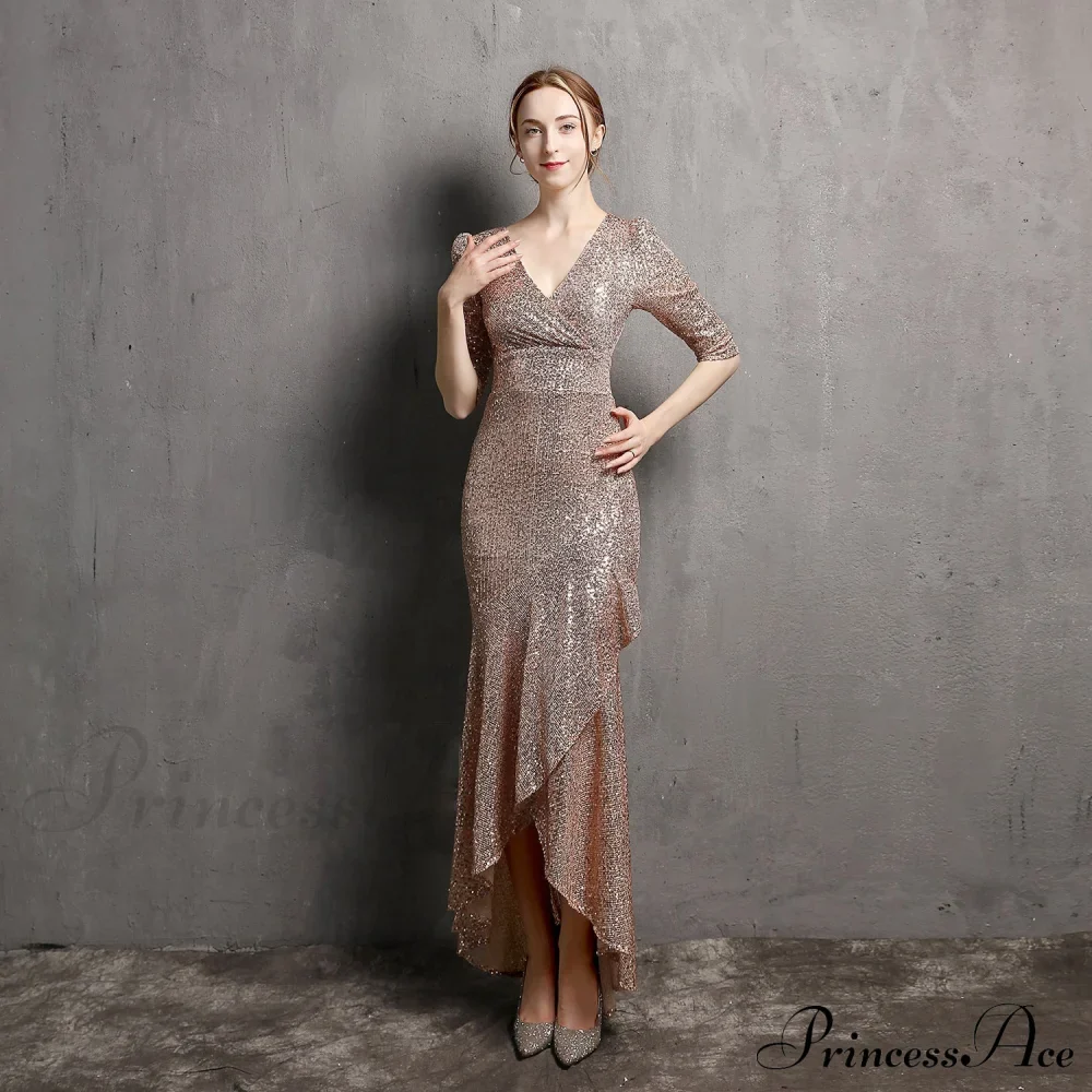 Rehami Sequin Stylish Mermaid Dress - Image 7
