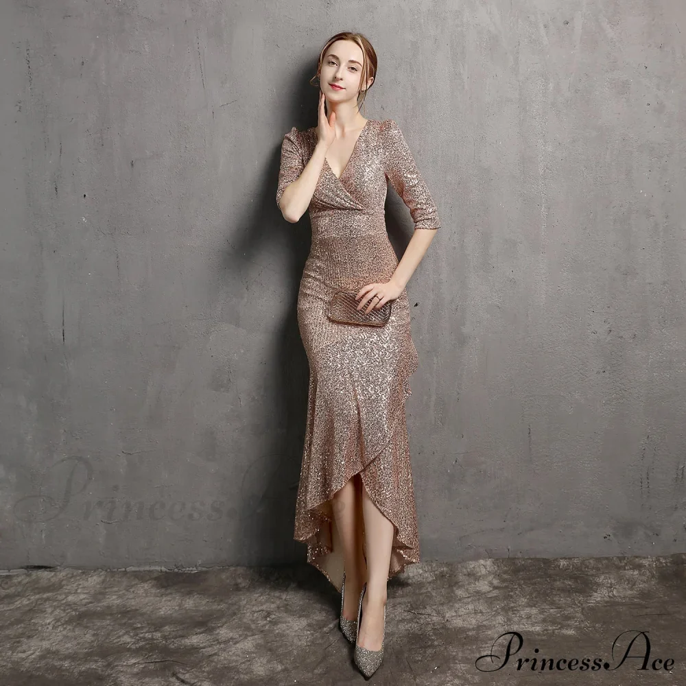 Rehami Sequin Stylish Mermaid Dress - Image 9