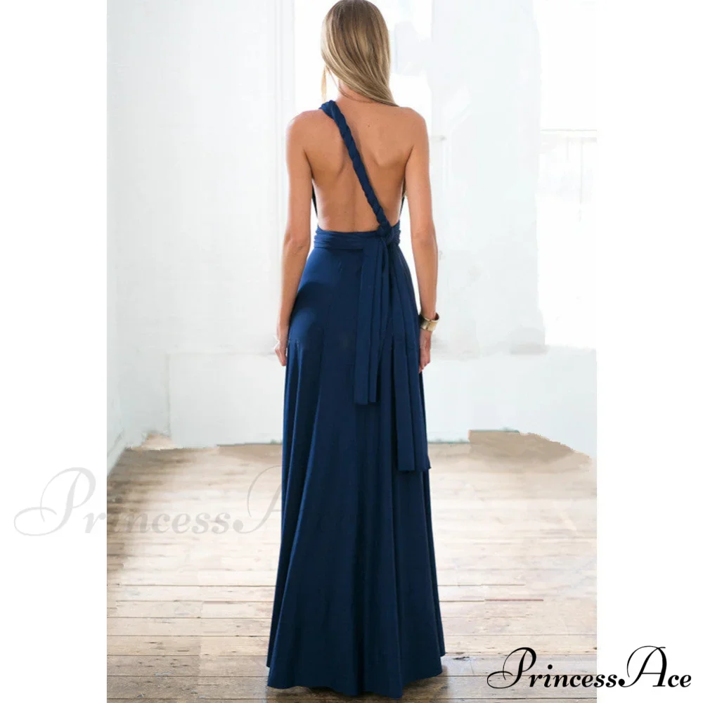Alexandra Satin Lace Charming Back A-Line Dress - Image 13