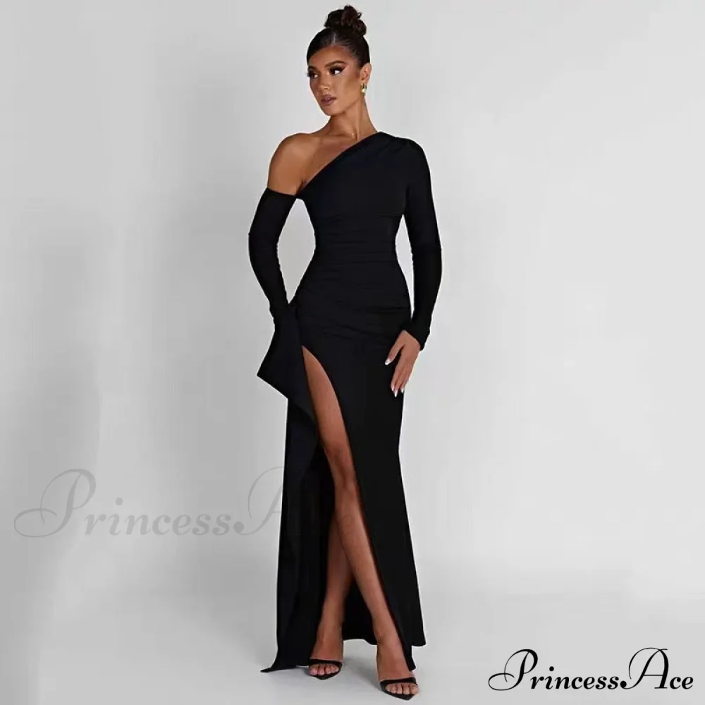 Londyn Formal High Charming Slit Convertible Dress - Image 4