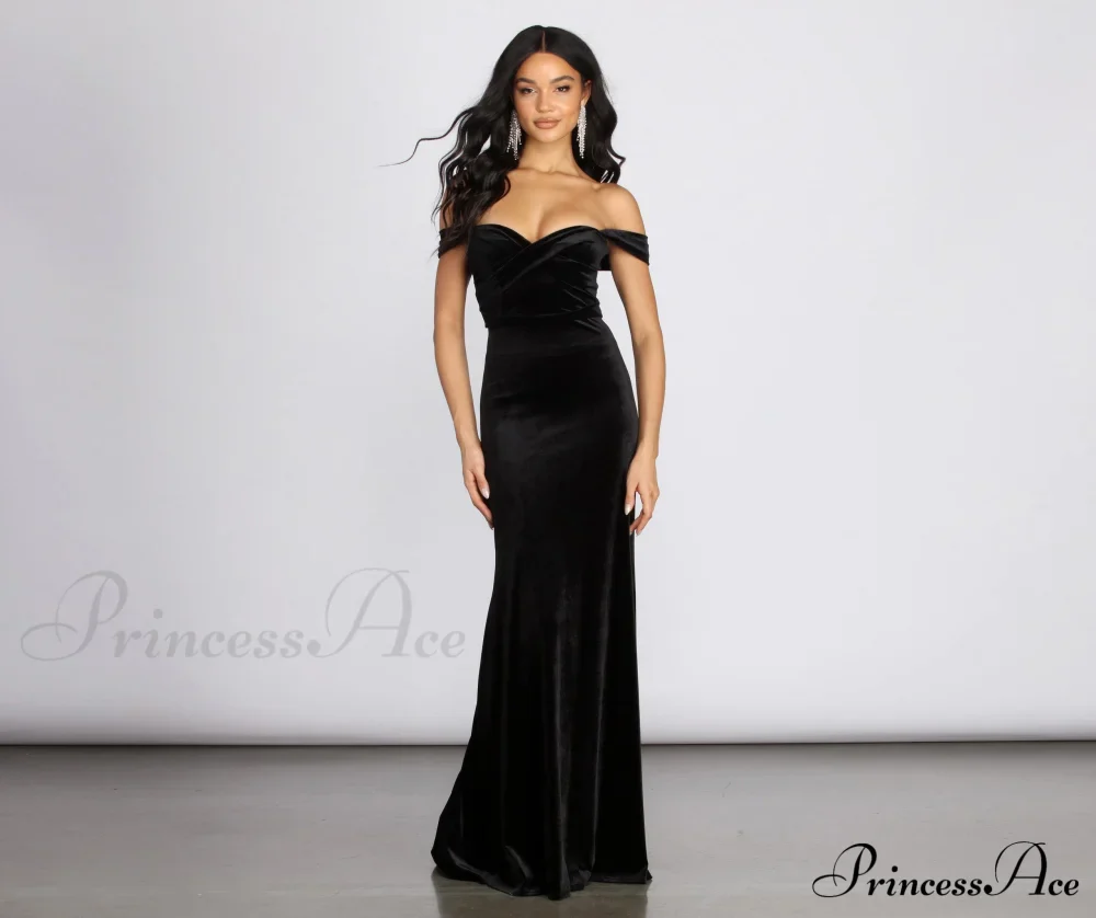 Jenisa Formal Off Charming The Shoulder Dress - Image 9