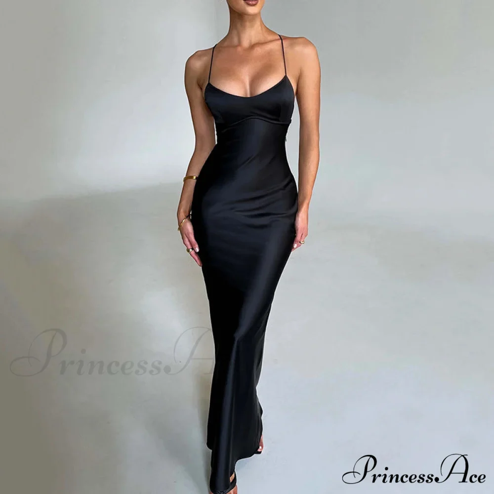 Emilia Satin Draped Gown - Image 4
