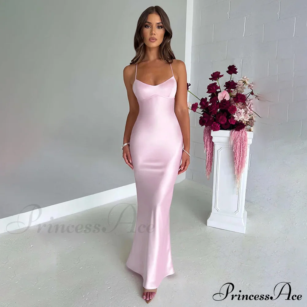 Emilia Satin Draped Gown - Image 8