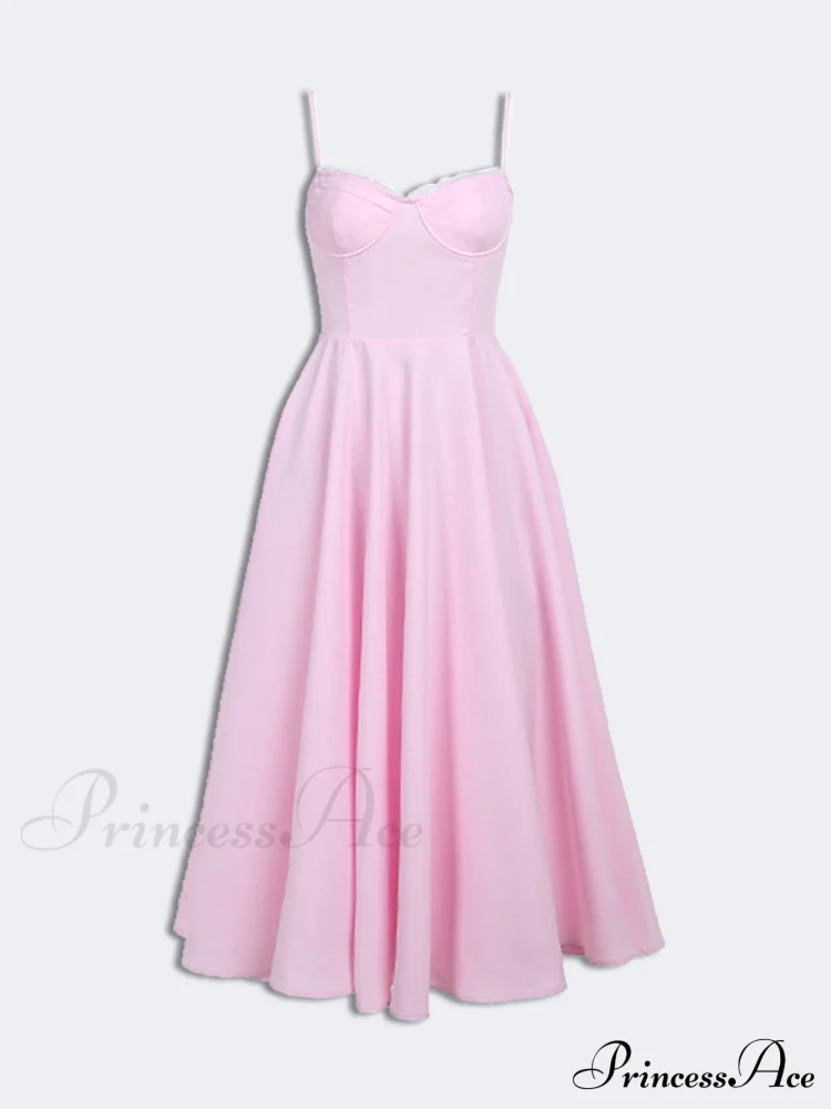 Sexy slim fit Charming waist Midi Dresses - Image 3