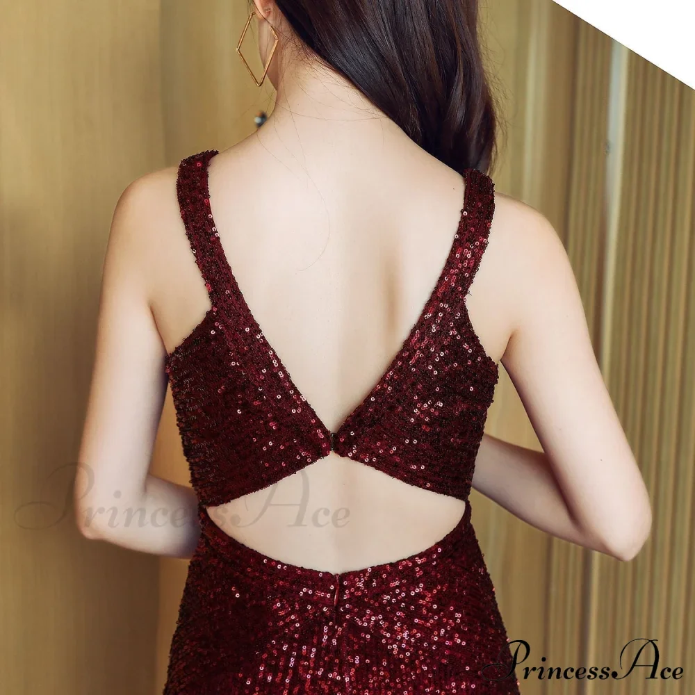 Chloe Formal Collar Charming Slim-Fit Mermaid Dress - Image 14