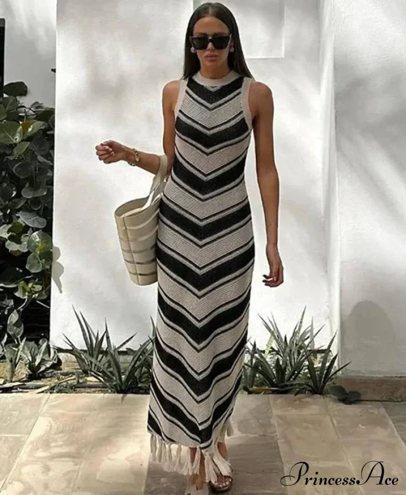EVE KNITTED Stylish MAXI DRESS - Image 5