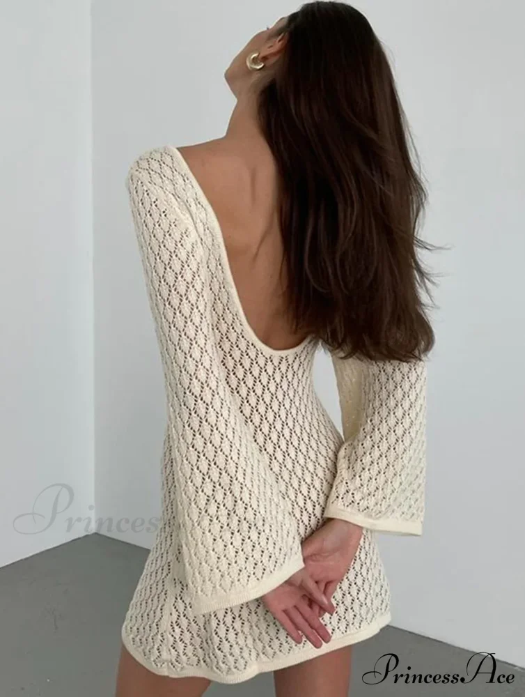 ERICA Elegant KNITTED DRESS - Image 4
