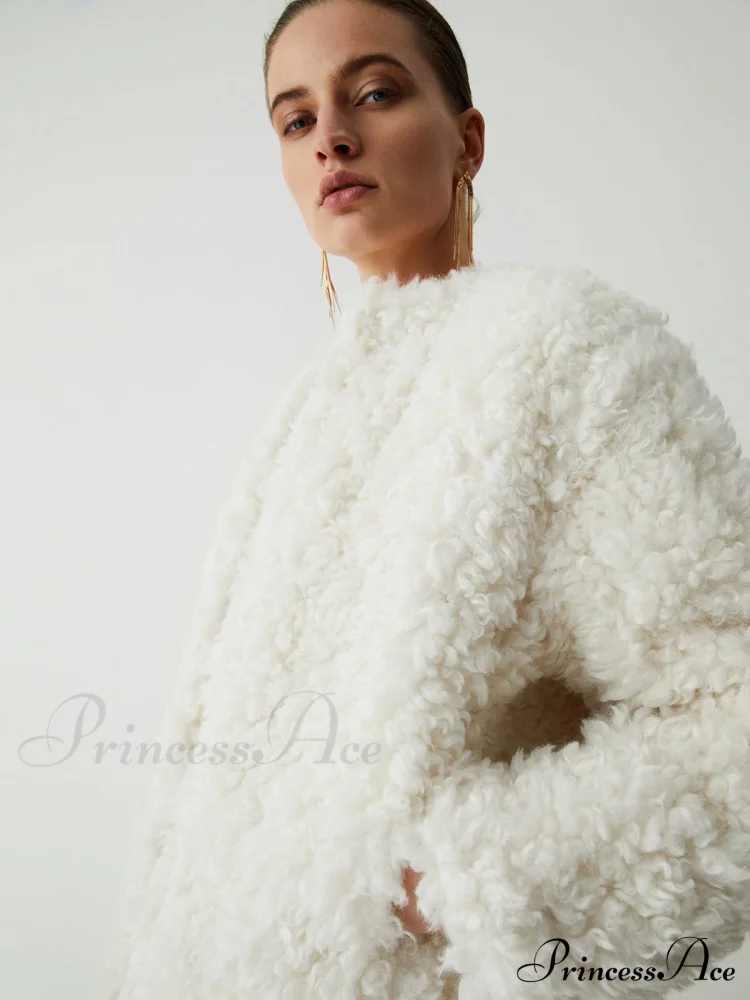 Double Pockets Graceful Fleece Jacket - Image 4