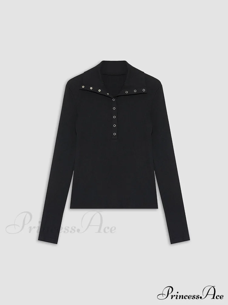 Button Up Graceful Collared Shirt - Image 5