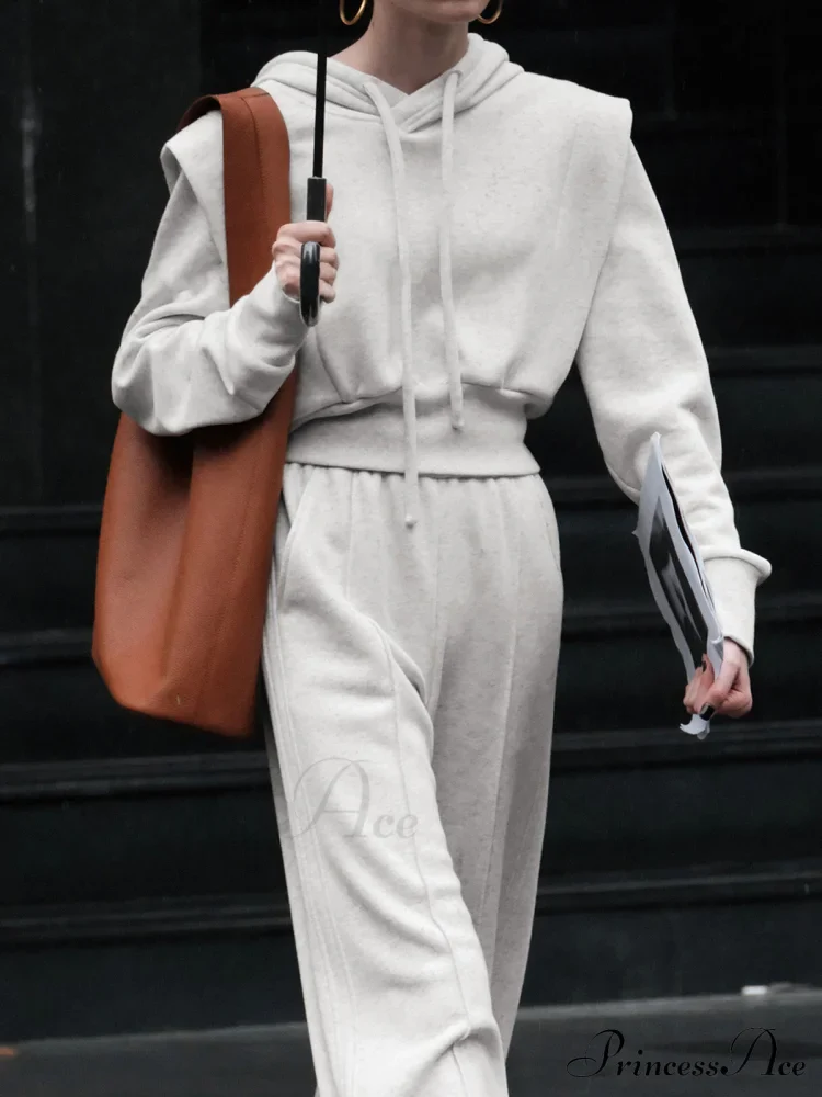 Athleisure Charming Drawstring Hoodie - Image 3