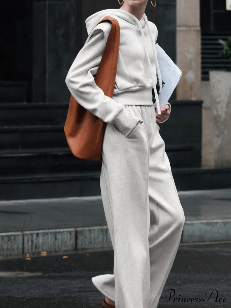 Athleisure Charming Drawstring Hoodie - Image 4