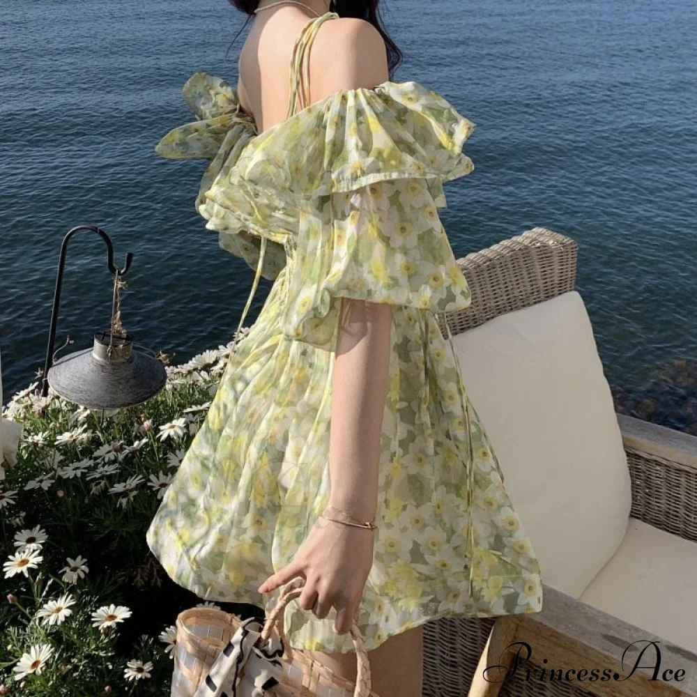 beach outfits floral Trendy fairy boho dresses - Image 5