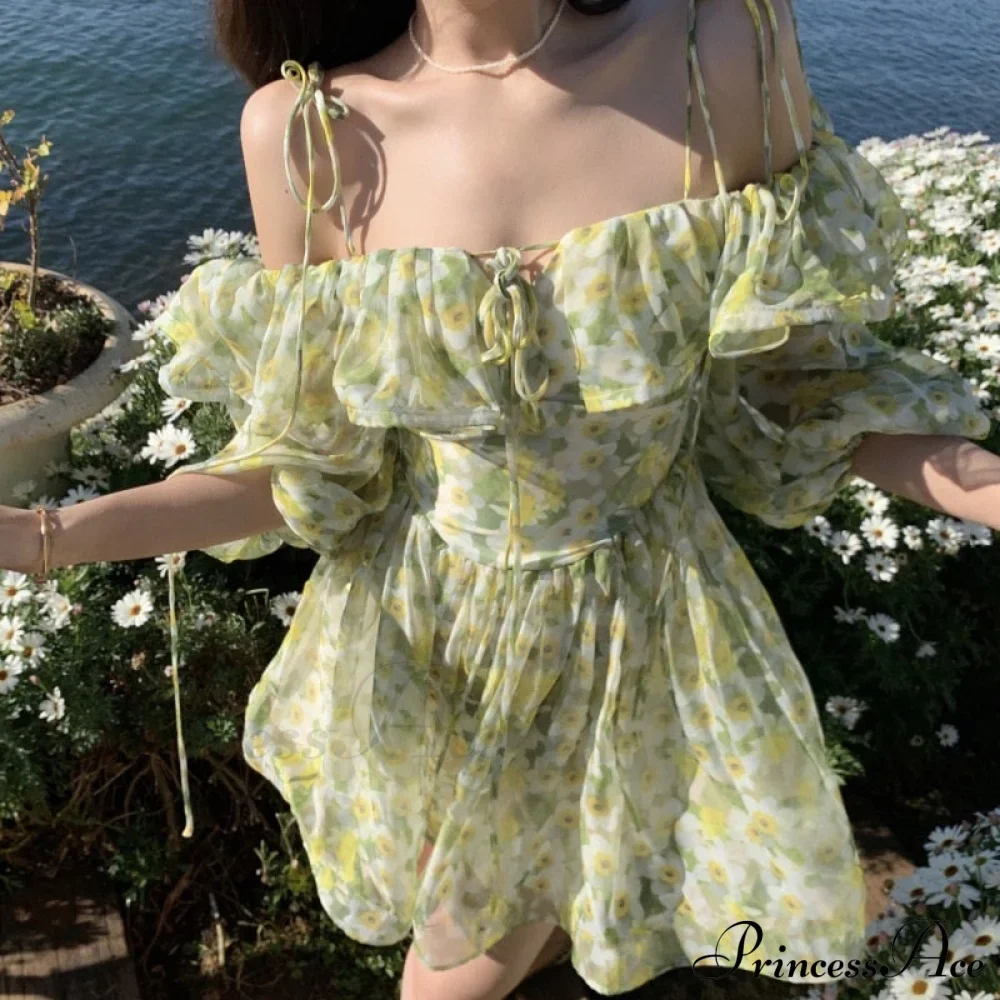 beach outfits floral Trendy fairy boho dresses - Image 7