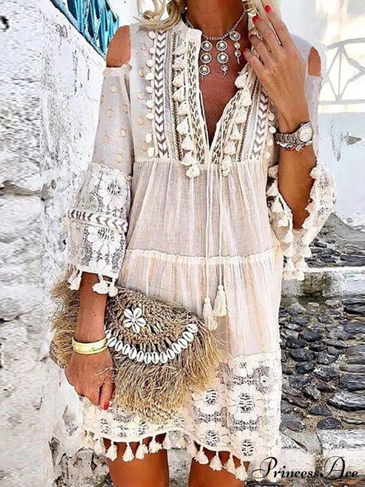 Female Casual Loose Trendy Long Party Dress - Image 8