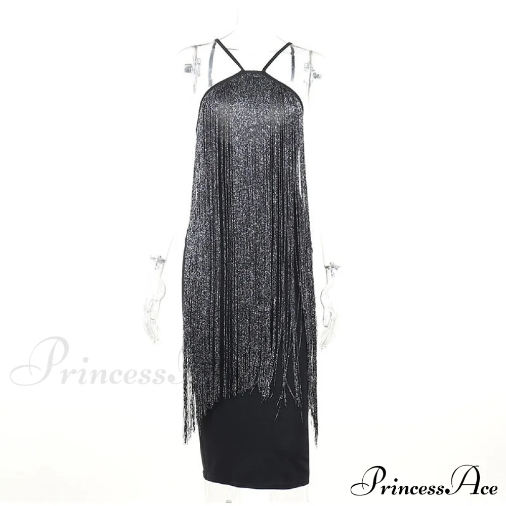Sexy Sequined Graceful Bodycon Dress - Image 6