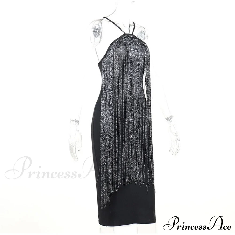 Sexy Sequined Graceful Bodycon Dress - Image 7