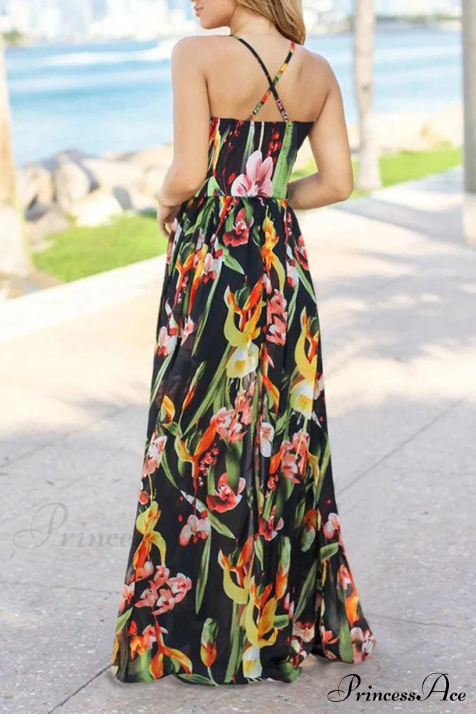 Geometric Tunic V-Neckline Above Modern Knee Shift Midi Dress - Image 2