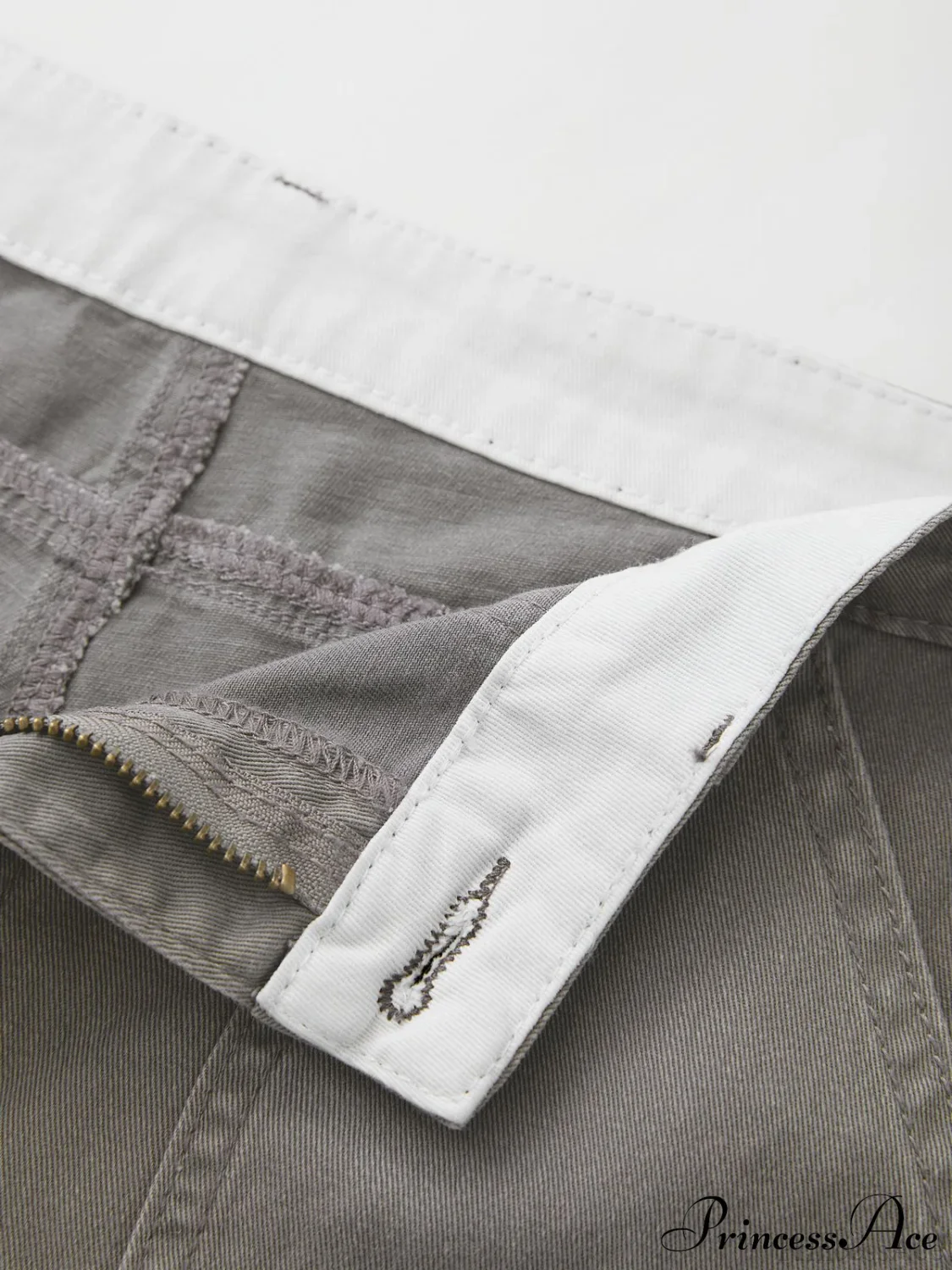 Fold Over Buckle Trendy Belt Denim Jean - Image 13