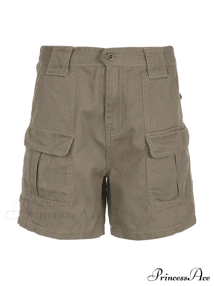 Trendy Cargo Shorts with Pockets - Image 5