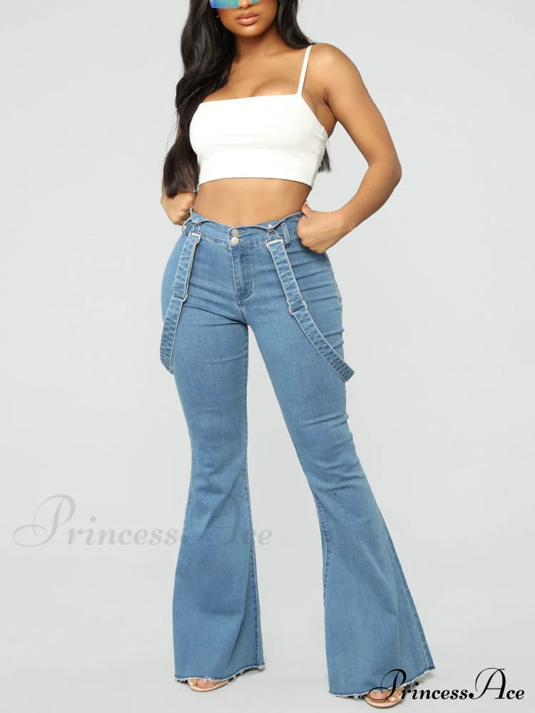Denim Cutout Graceful Bodycon Mini Dress