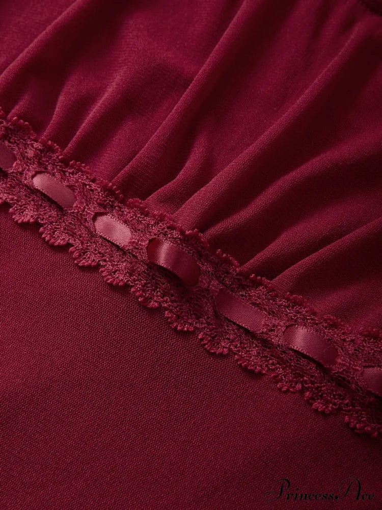Lace Trim Graceful Strapless Corset Top - Image 10