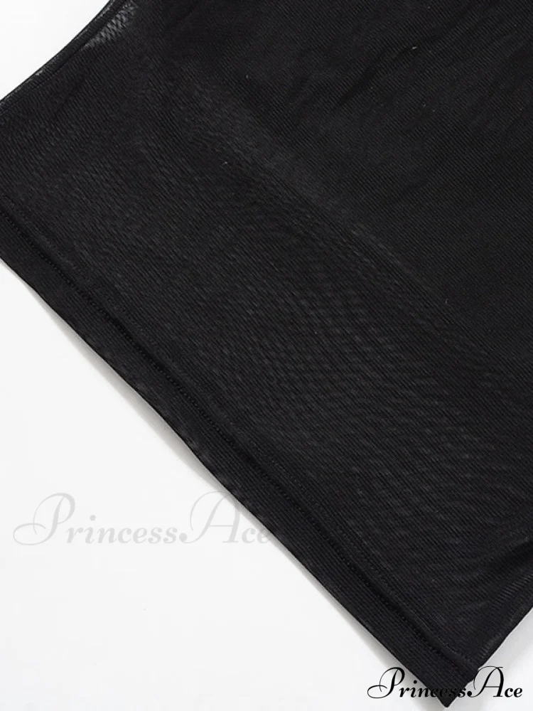 Black Off Shoulder Trendy Long Sleeve Mini Dress - Image 4