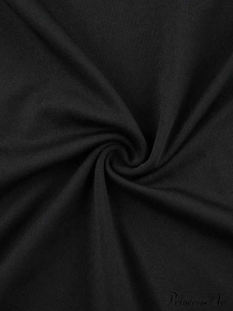 Backless Split One Trendy Shoulder Ribbed Maxi Dress - Image 5
