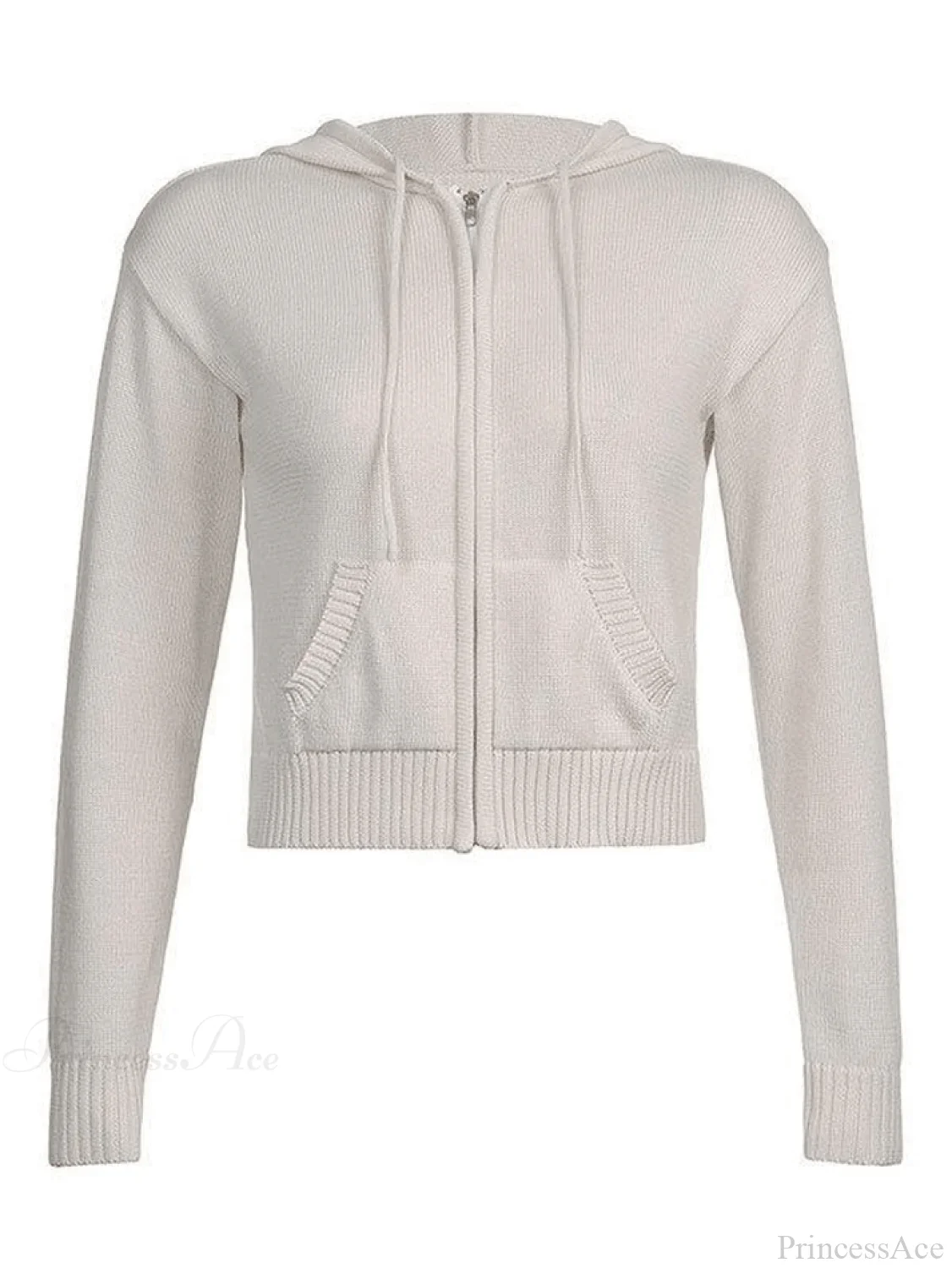 Classic Slim-Fit Ribbed Cardigan - Image 2