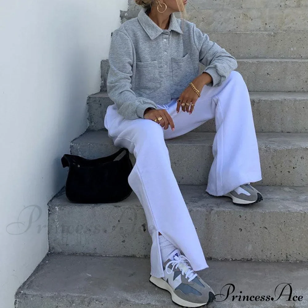 Casual Hem Graceful Chiffon Tops - Image 3