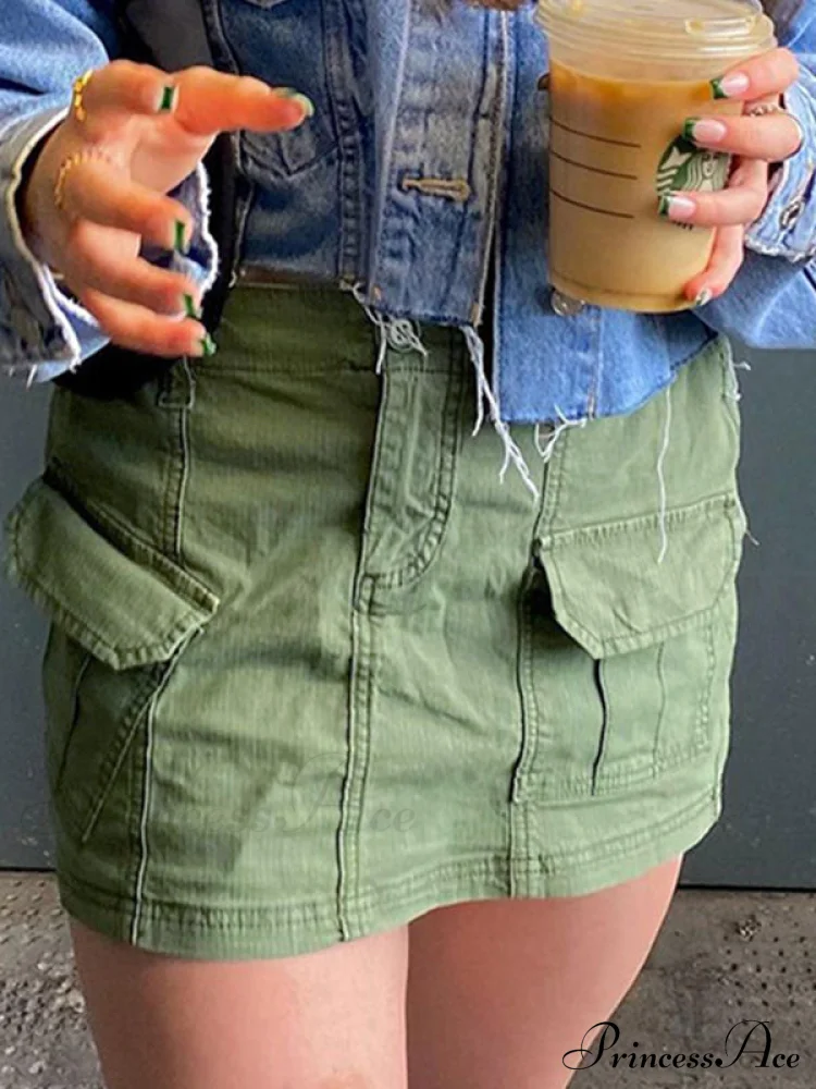 Cargo Loose Graceful Fit Skirts - Image 7