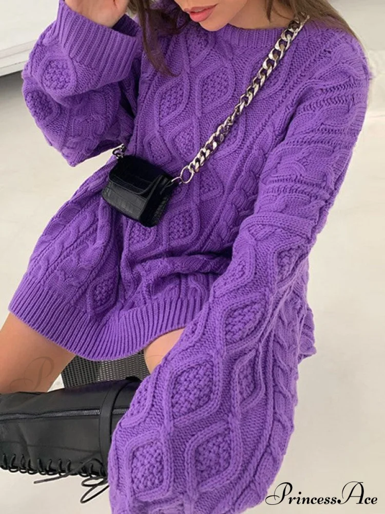 Cozy Simple Knit Sweater - Image 10