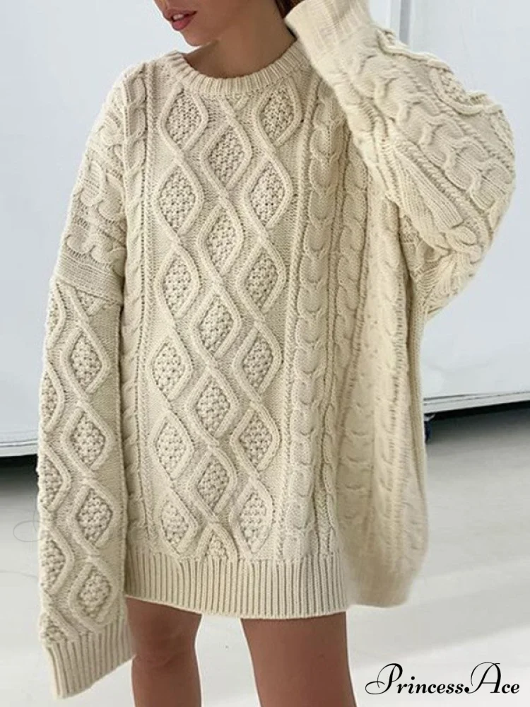 Cozy Simple Knit Sweater - Image 13