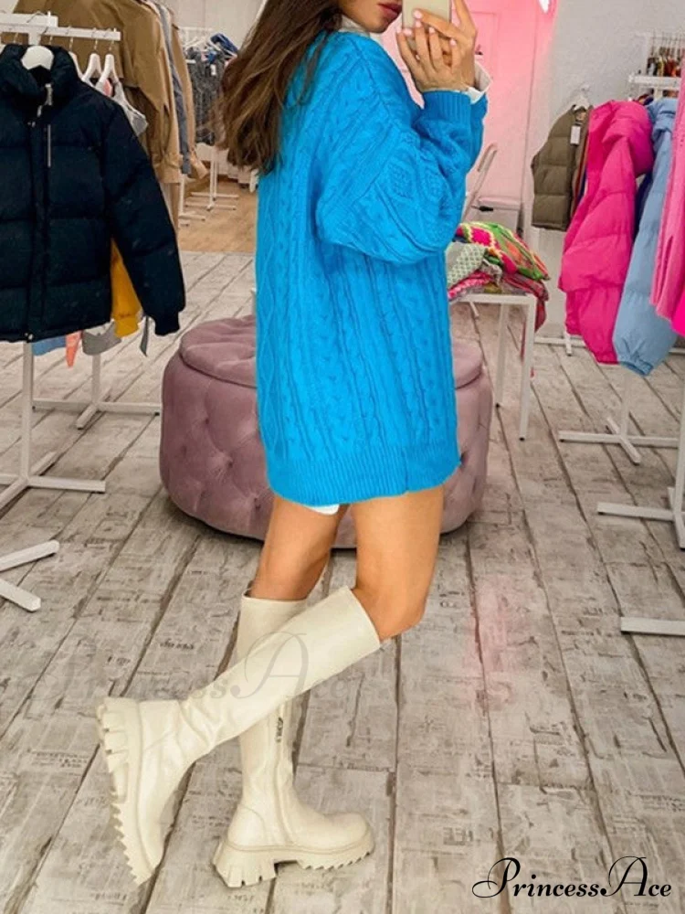 Cozy Simple Knit Sweater - Image 15