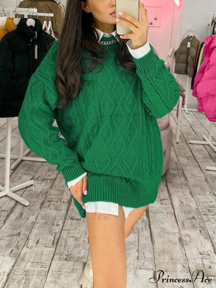 Cozy Simple Knit Sweater - Image 20