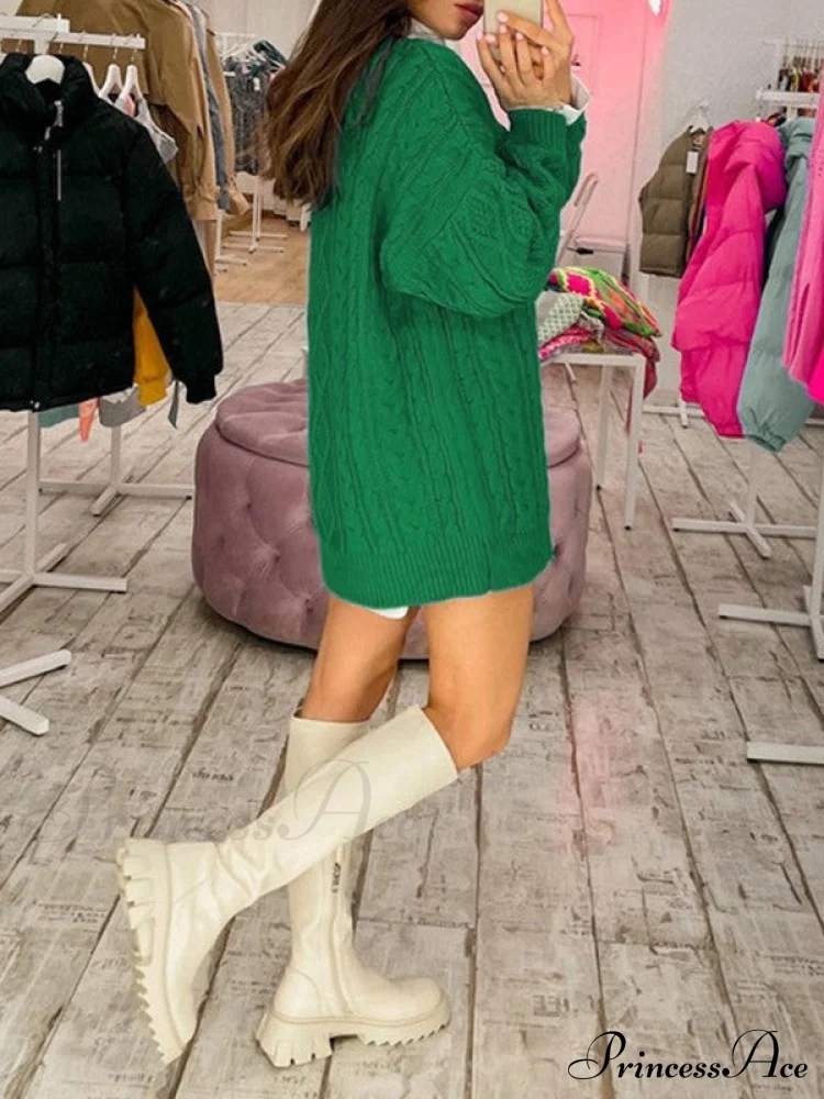 Cozy Simple Knit Sweater - Image 21