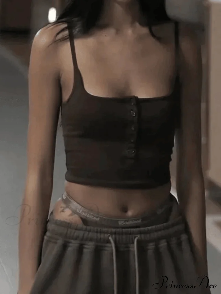 Button Front Graceful Corset Top - Image 4