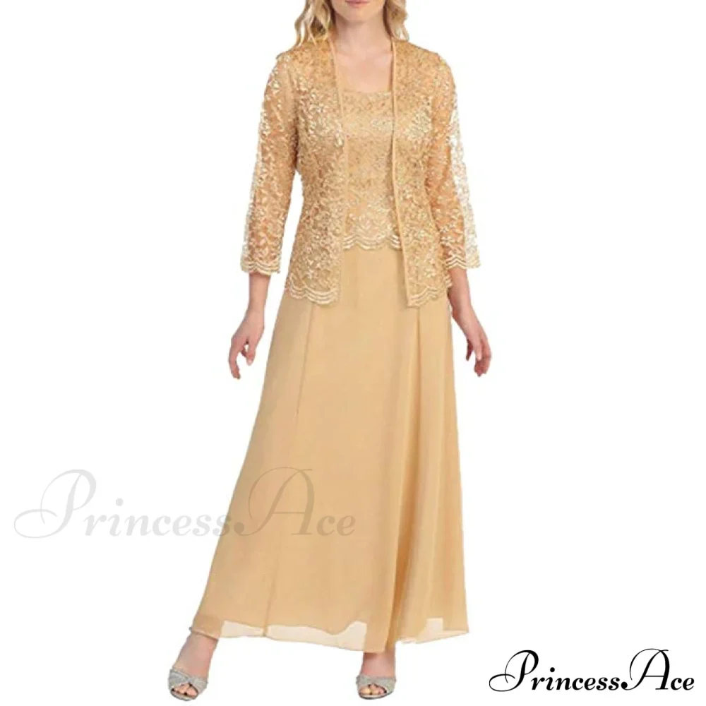 Solid Color Elegant Maxi Mini Dress - Image 3