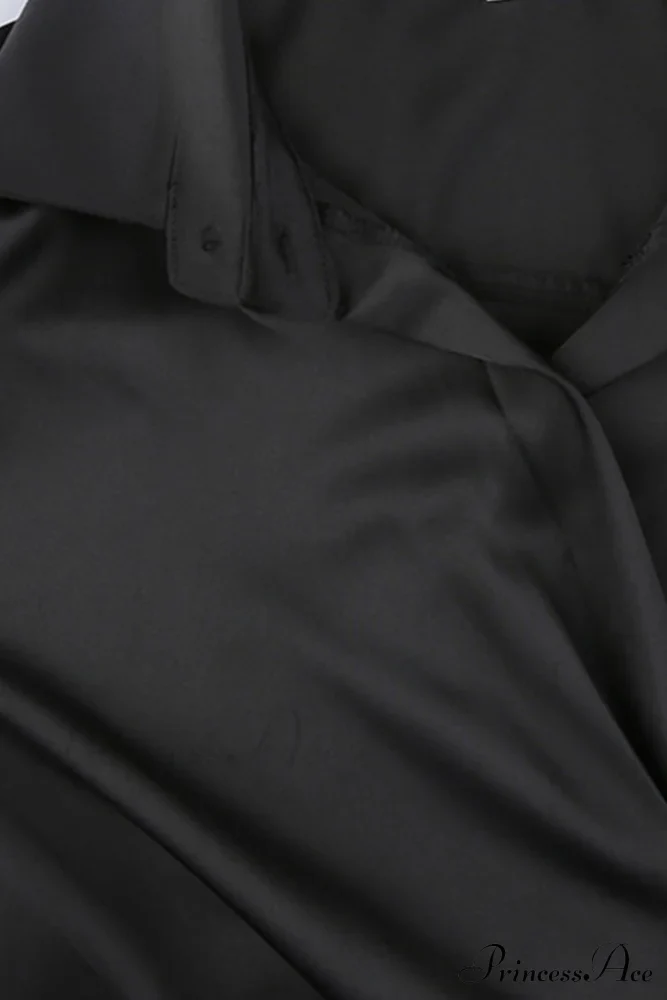 Cowl Neck Ruched Dress - Image 8